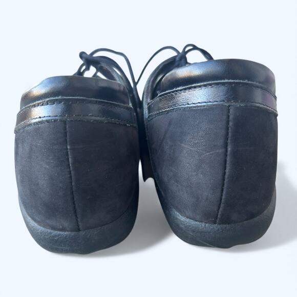 Naot Timu Black Suede Leather Lace Up Mary Jane Comfort Shoes Women's 39 EU - Picture 5 of 7